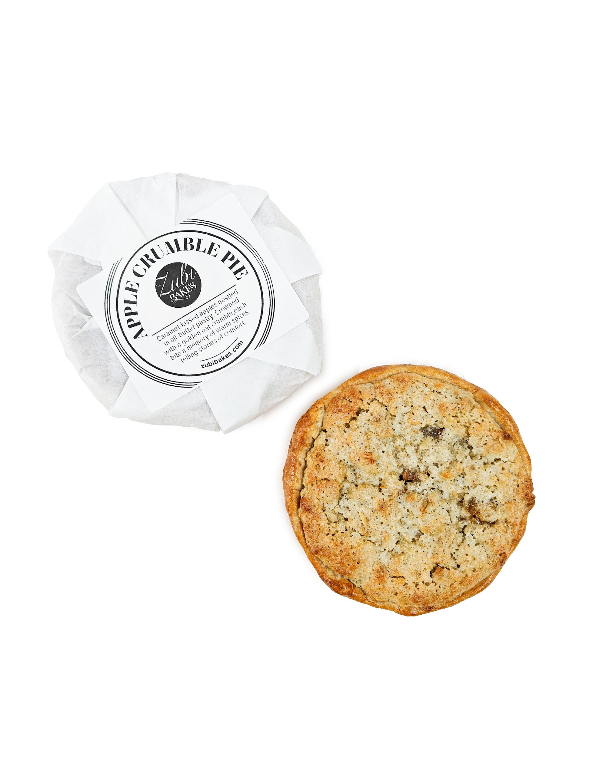 Tarte aux pommes et crumble