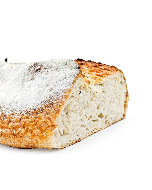 Pain au levain blanc rustique