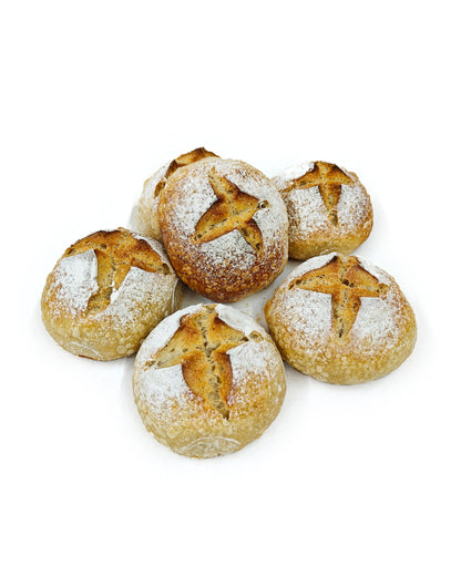 Sourdough Swiss Bürli Rolls