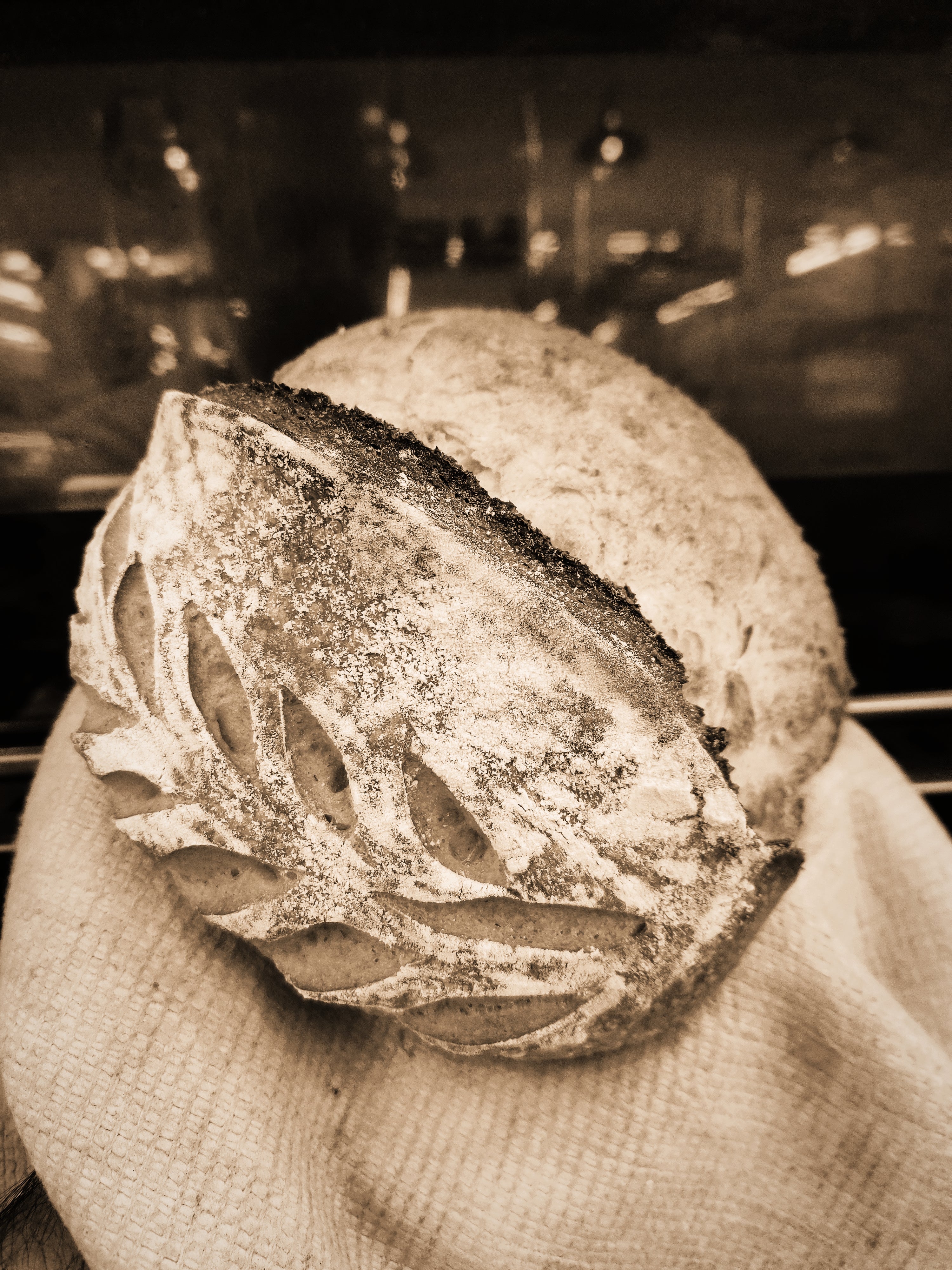 Freshly baked artisan sourdough loaves at Zubi Bakes, Gigiri, Nairobi